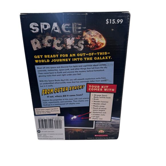 SPACE ROCKS: BREAK UP THE MYSTERIOUS SPACE ROCK AND DISCOVER FAST SHIPPING RARE - Picture 6 of 9